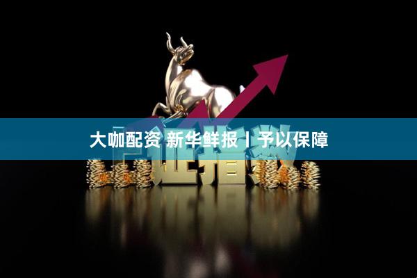 大咖配资 新华鲜报丨予以保障